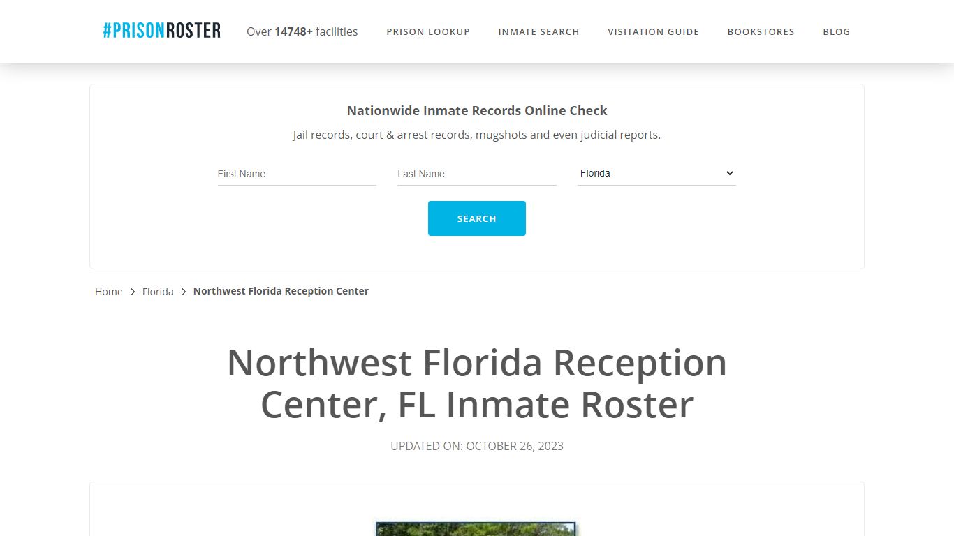 Northwest Florida Reception Center, FL Inmate Roster - Prisonroster